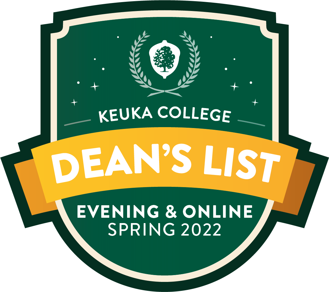 Evening & Online Spring 2022 Badge 