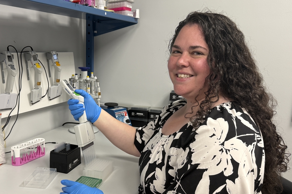  Dr. Katelyn (Barnhart) Ponder ’12 is Co-Founder and Chief Genomics Officer at North American Genomics in Decatur, Ga.