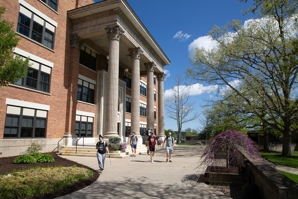 Students Walking From Class
