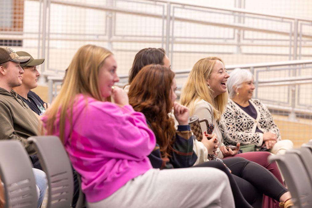 Students, faculty, and administrators were on hand to learn a little more about their professors and colleagues.