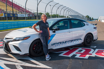 Dawn Burlew ’86 is president of Watkins Glen International, an organization she began working with nearly 40 years ago during her first Field Period placement.